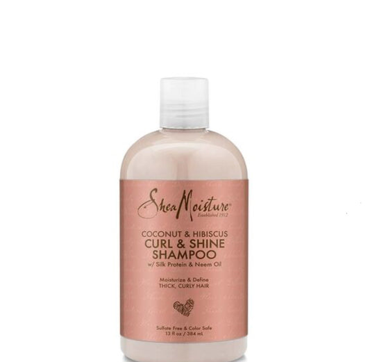 Shea Moisture Coconut & Hibiscus—Curl & Shine Shampoo