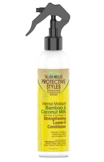 Taliah Waajid Protective styles—Intense Moisture™ Bamboo And Coconut Milk Strengthening Leave-In Conditioner