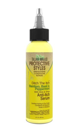 Taliah Waajid Protective styles—Ditch The Itch™ Bamboo, Basil And Peppermint Anti Itch Serum