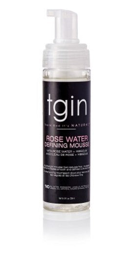 TGIN Rose Water—Curl Defining Mousse