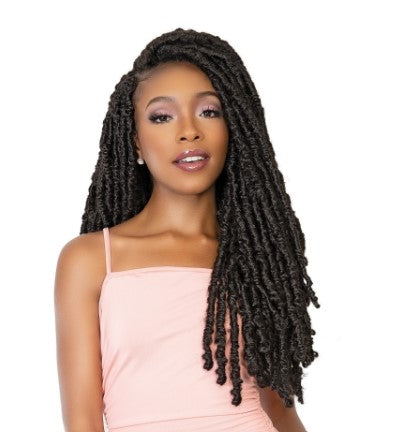 Janet Collection—Crochet Braids 2X Mambo Wave Faux Locs 16"