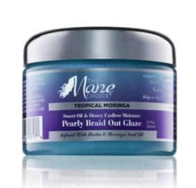 The Mane Choice Tropical Moringa—Pearly Braid Out Glaze