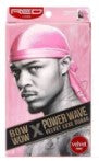 BOW WOW Power Wave Velvet Luxe Durag—Pink