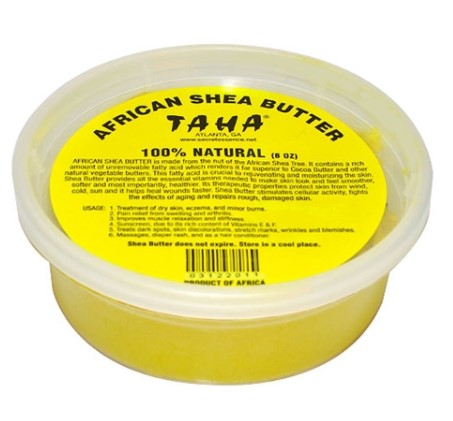 Taha African Shea Butter—Yellow Pre-Whipped 8oz