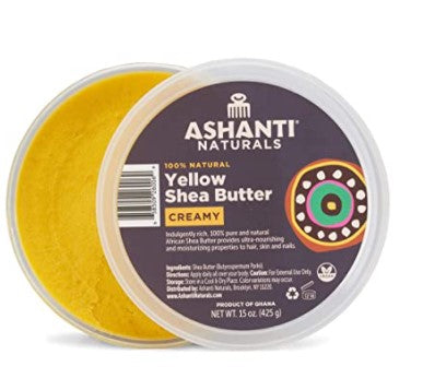 Ashanti Shea Butter—Yellow Creamy 15oz