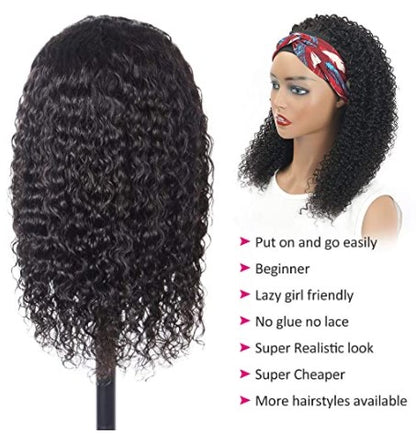 Eooma Store—Brazilian Kinky Curly Headband Wig
