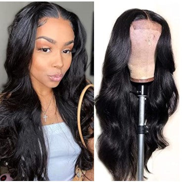 Gabrielle Store—4x4 Lace Front Natural Body Wave 26" (Pre-Plucked, With Baby Hair)