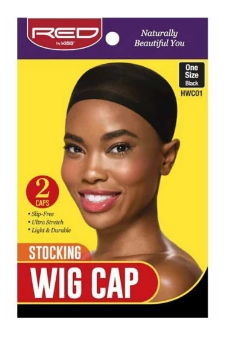 Stocking Wig Cap—Red By Kiss